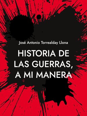 cover image of Historia de las guerras, a mi manera